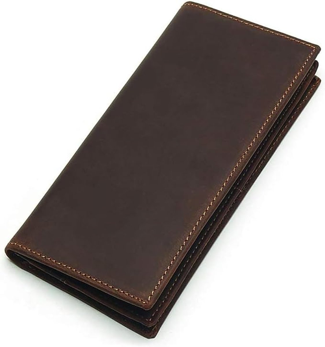 Portefeuille long en cuir véritable — photo 2